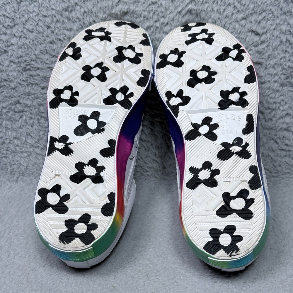 Converse Golf Le Fleur x One Star Ox Rainbow Womens Size 7.5 Sneaker Shoes White - Picture 8 of 9